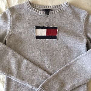 Tommy Hilfiger Grey Sweater Size Small